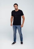 Camiseta Calvin Klein Jeans Logo Central - Henri Store