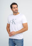 Camiseta Calvin Klein Jeans Logo Central - Henri Store