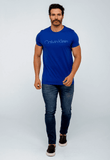 Camiseta Calvin Klein Jeans Logo Central - Henri Store