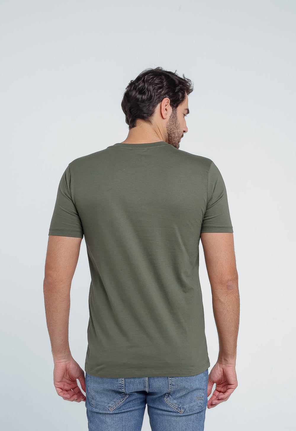 Camiseta Calvin Klein Jeans Logo Central - Henri Store