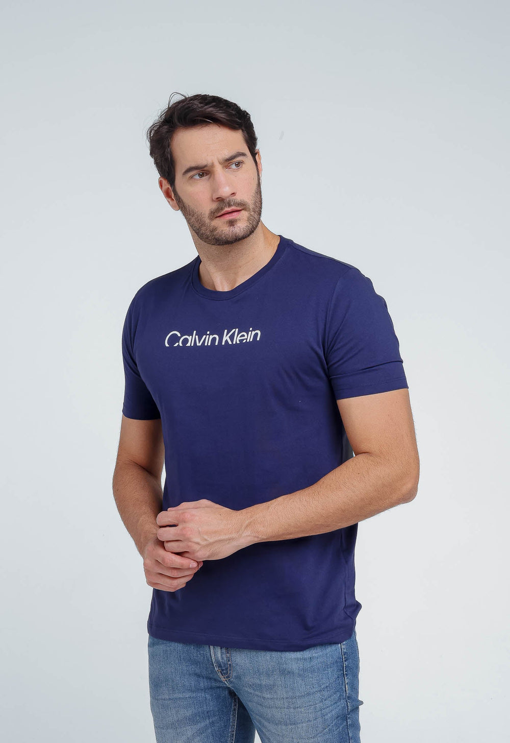 Camiseta Calvin Klein Jeans Logo Central - Henri Store