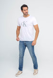 Camiseta Calvin Klein Jeans Logo Central - Henri Store