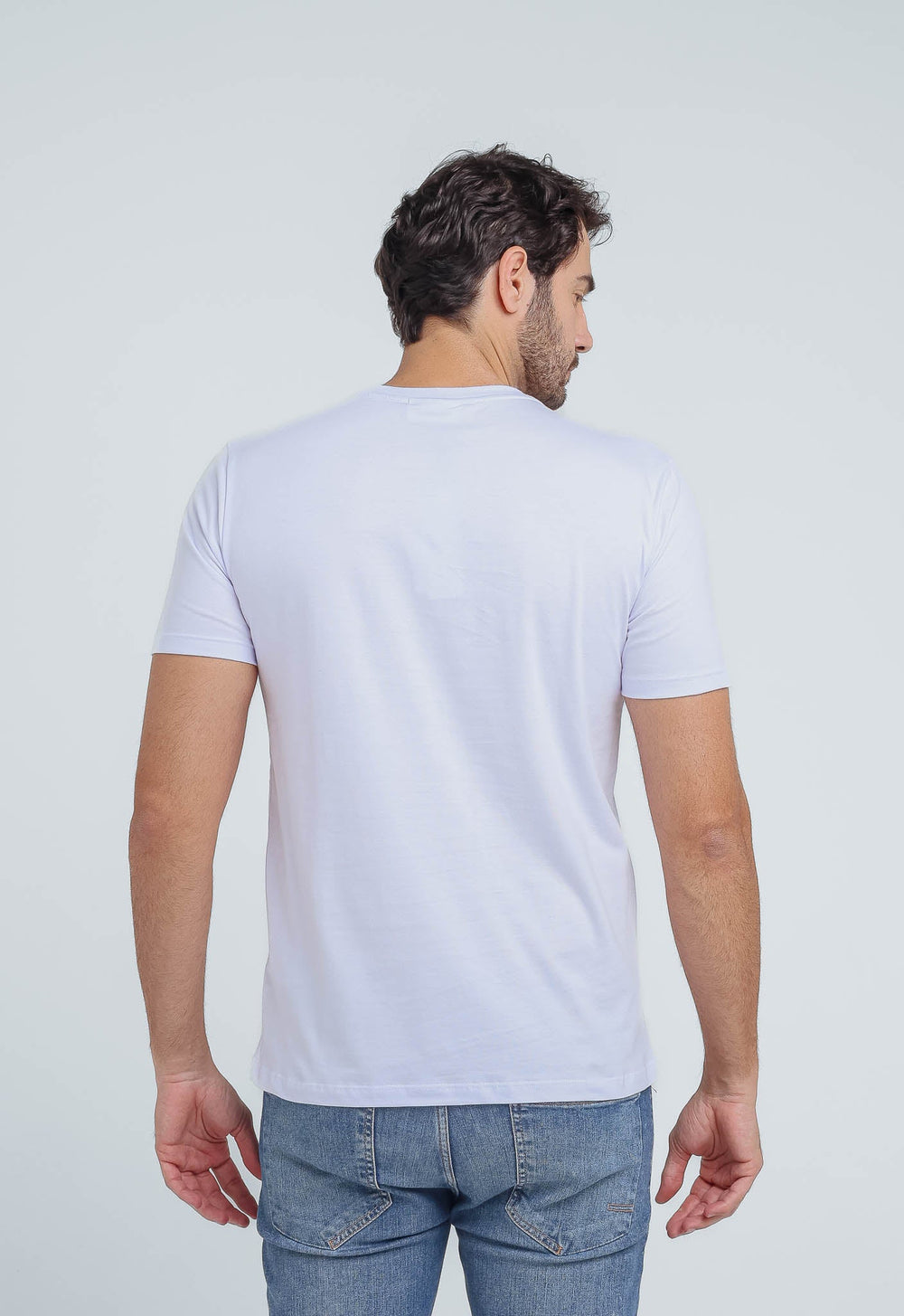Camiseta Calvin Klein Jeans Logo Central - Henri Store