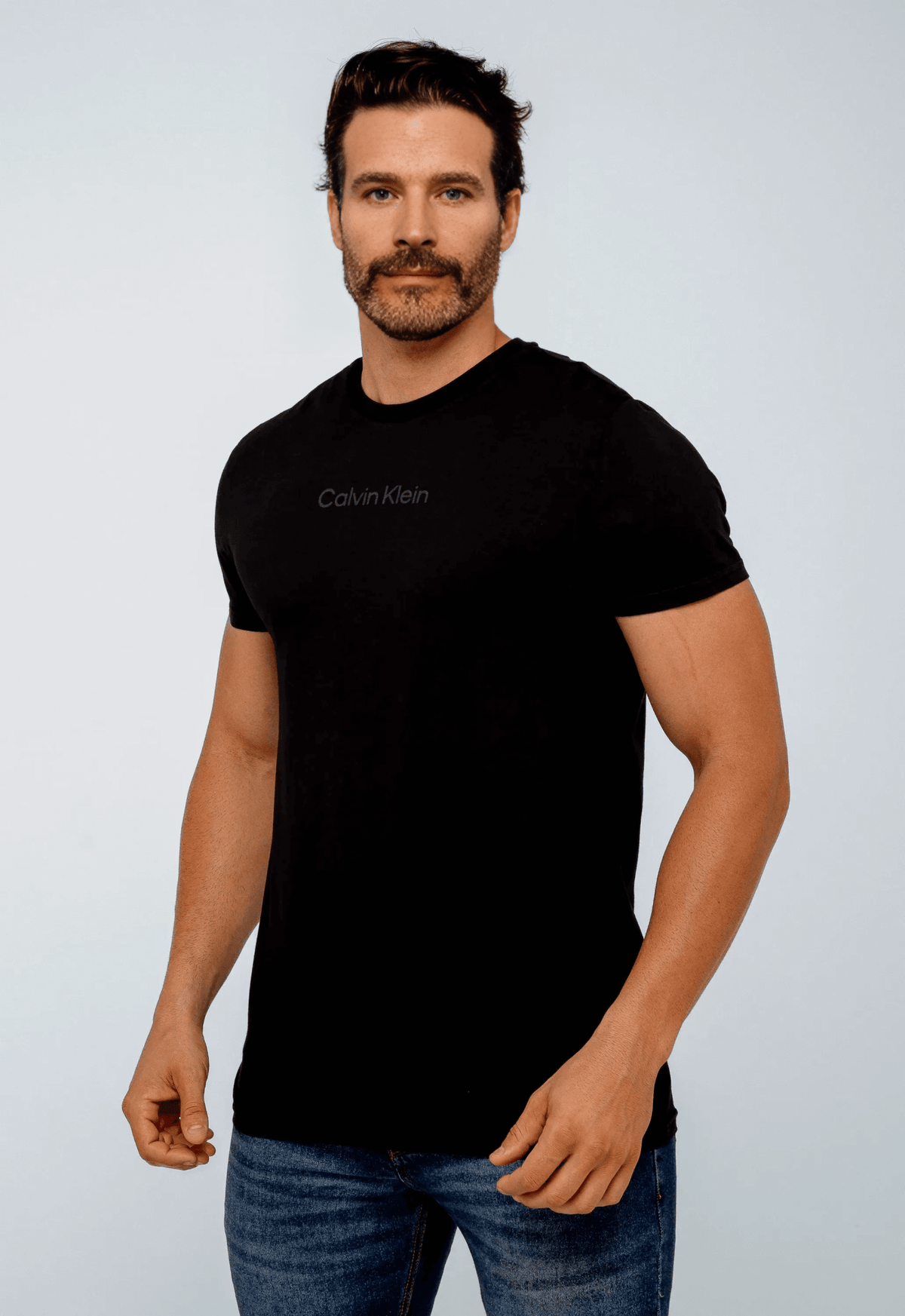 Camiseta Calvin Klein Jeans Logo Central - Henri Store