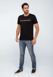 Camiseta Calvin Klein Jeans Logo Centro - Henri Store