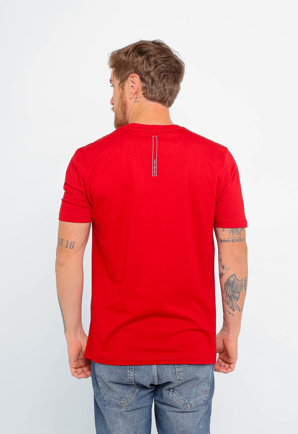 Camiseta Calvin Klein Jeans Logo Embossed - Henri Store
