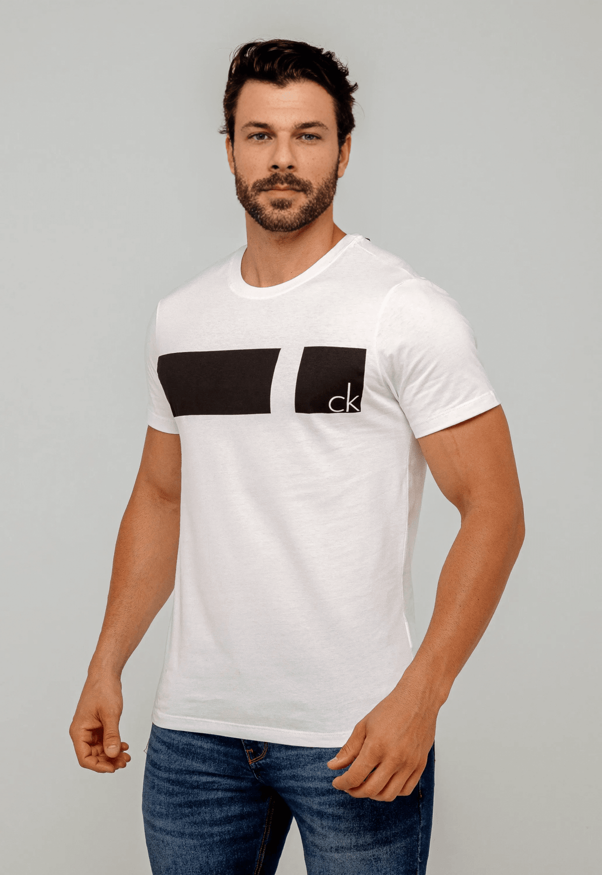 Camiseta Calvin Klein Jeans Logo Faixa - LIVE - Henri Store