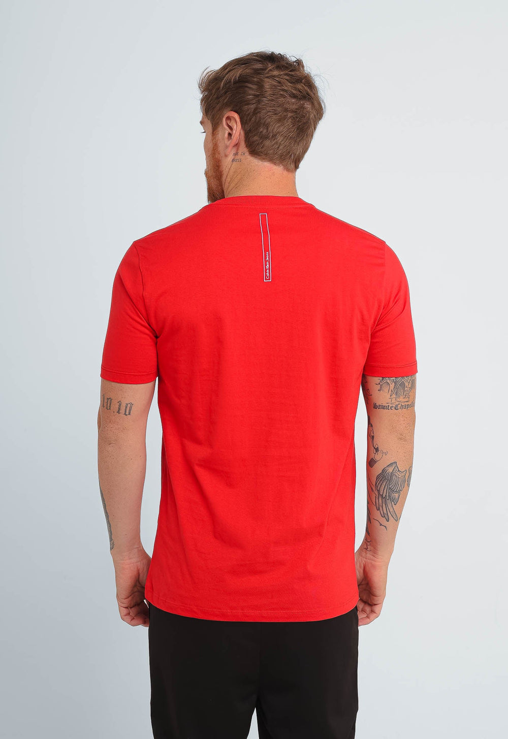 Camiseta Calvin Klein Jeans Logo Peito Básica - Sale -LIVE - Henri Store
