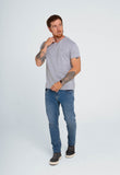 Camiseta Calvin Klein Jeans Logo Peito Básica - Sale -LIVE - Henri Store