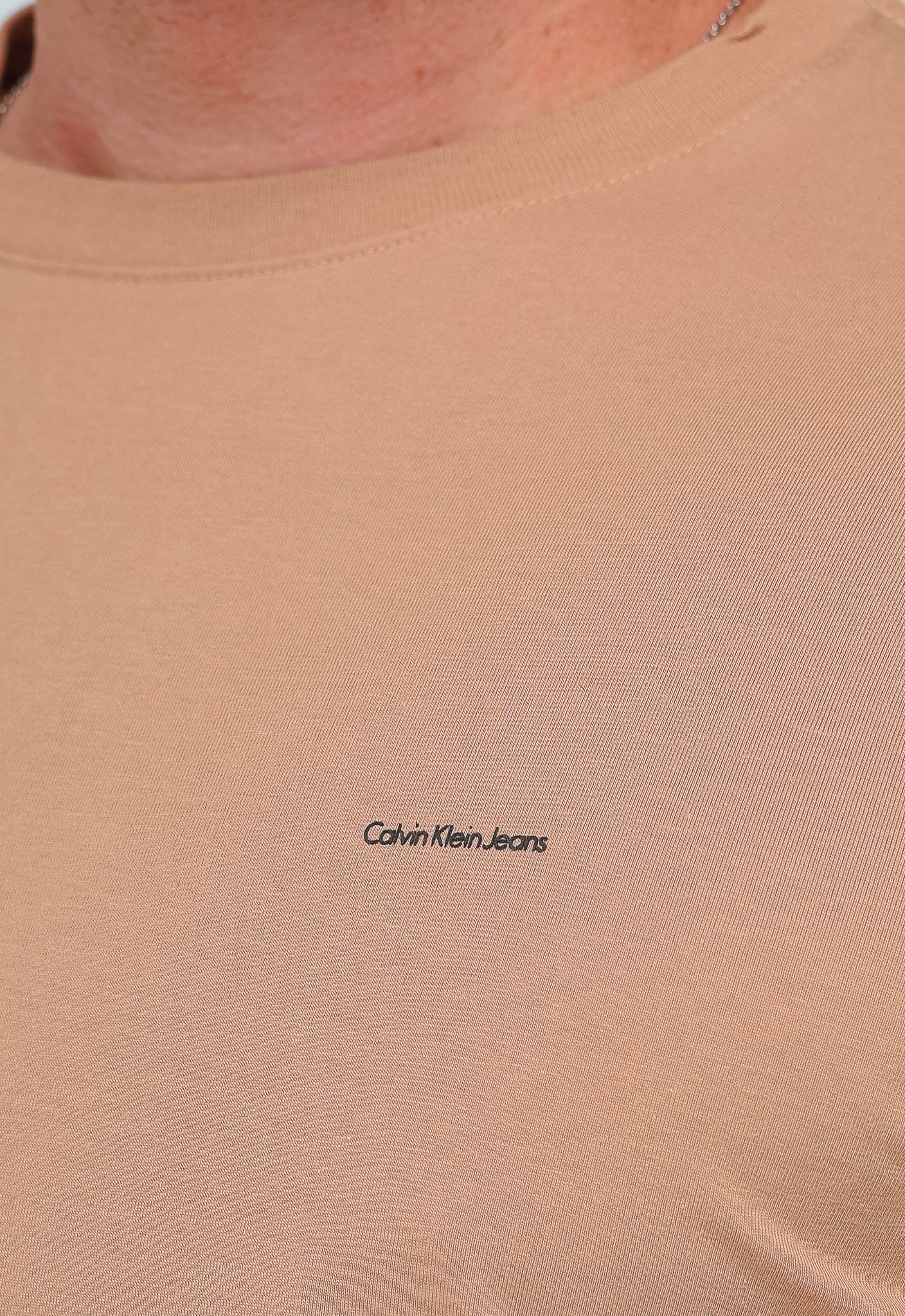 Camiseta Calvin Klein Jeans Logo Peito Básica - Sale -LIVE - Henri Store
