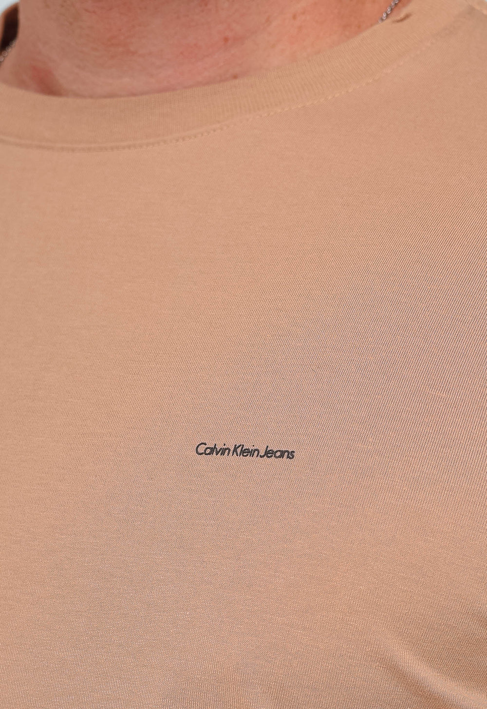 Camiseta Calvin Klein Jeans Logo Peito Básica - Sale -LIVE - Henri Store