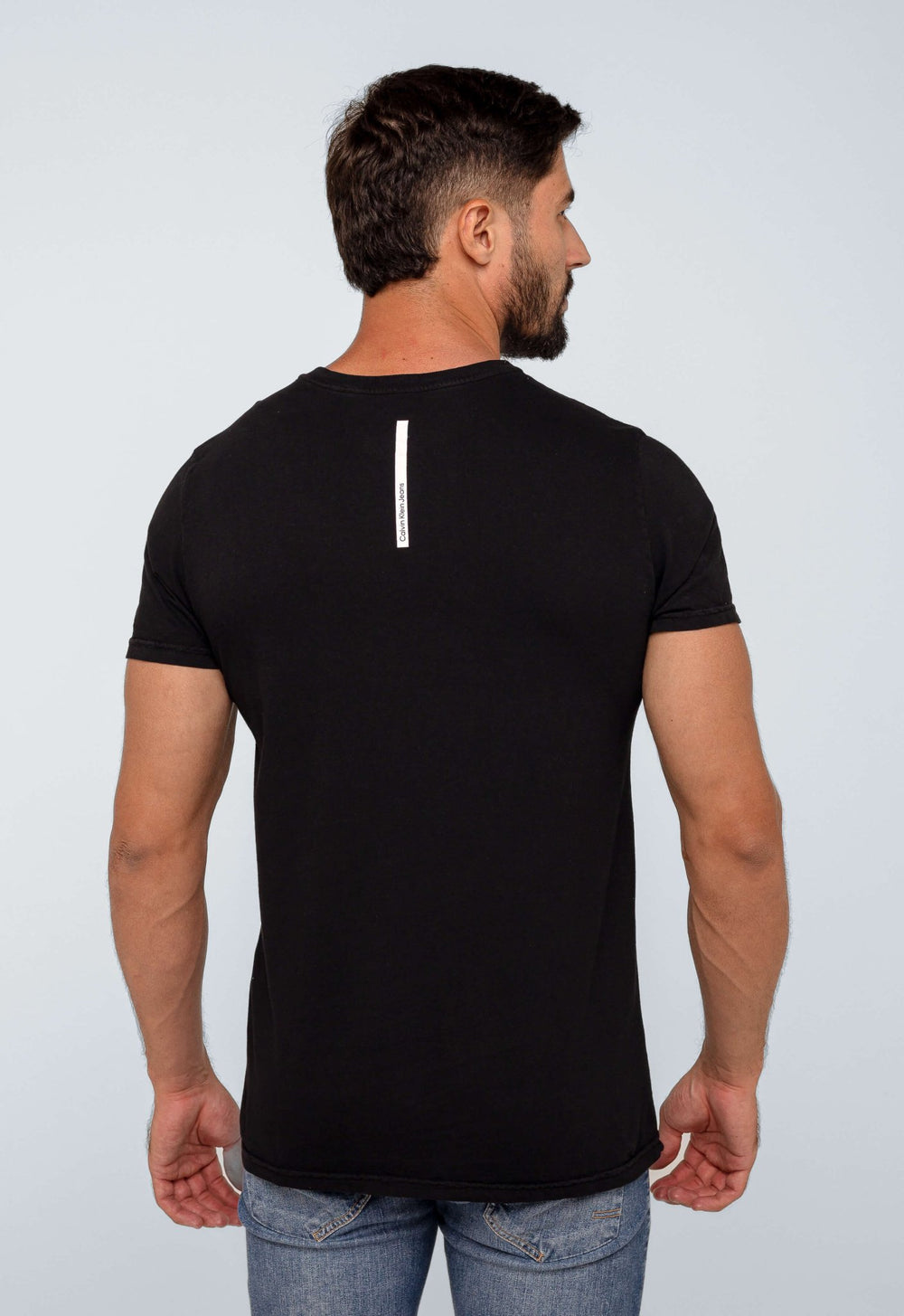Camiseta Calvin Klein Jeans Logo Peito Ck - Henri Store