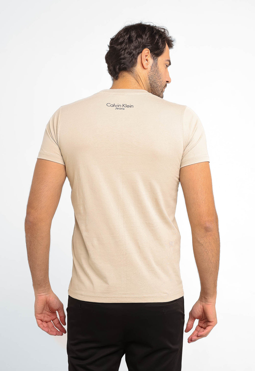 Camiseta Calvin Klein Jeans Logo Peito Emborrachado - Henri Store