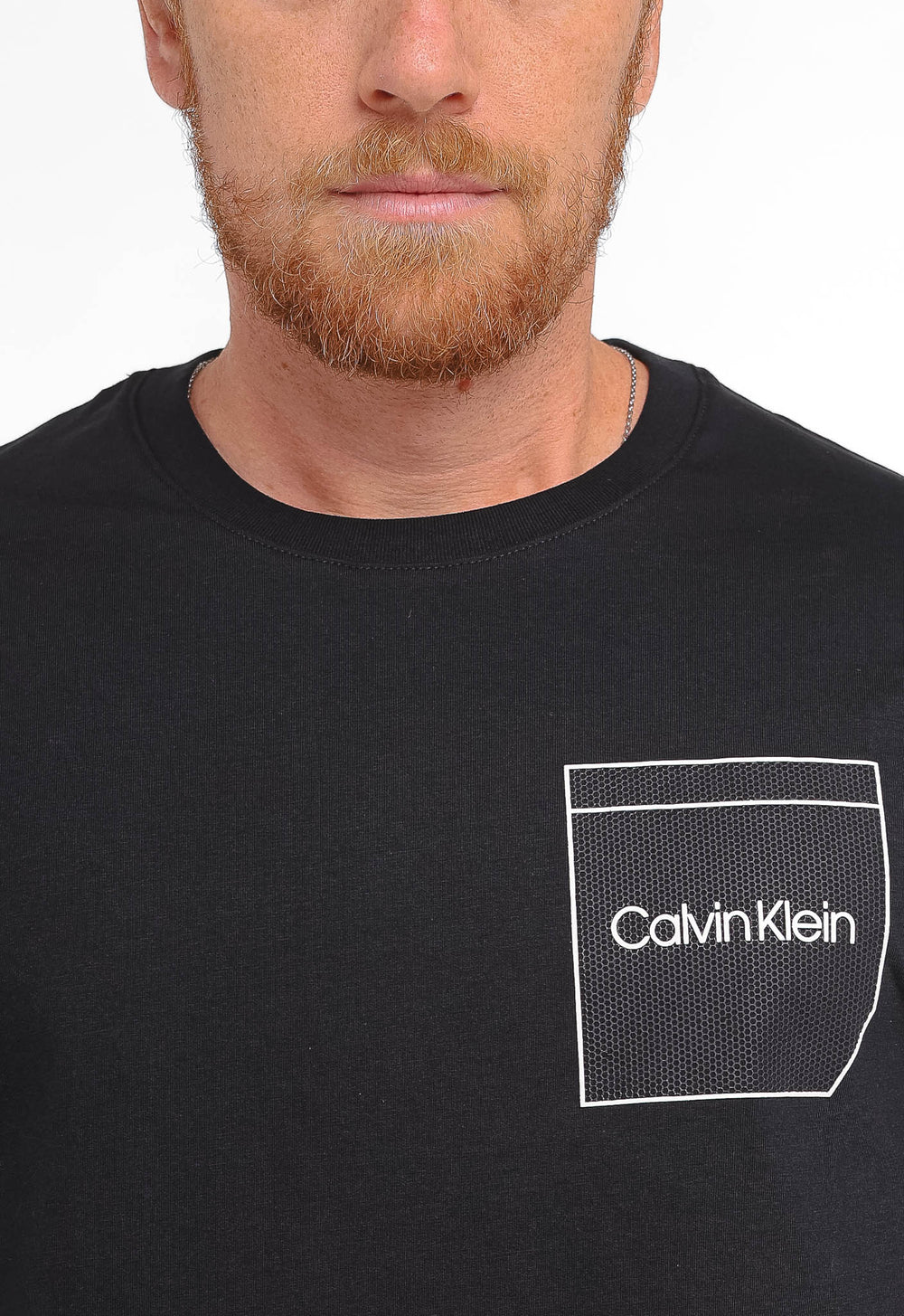 Camiseta Calvin Klein Jeans Logo Peito Emborrachado - Henri Store