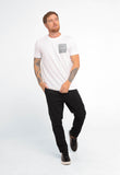 Camiseta Calvin Klein Jeans Logo Peito Emborrachado - Henri Store