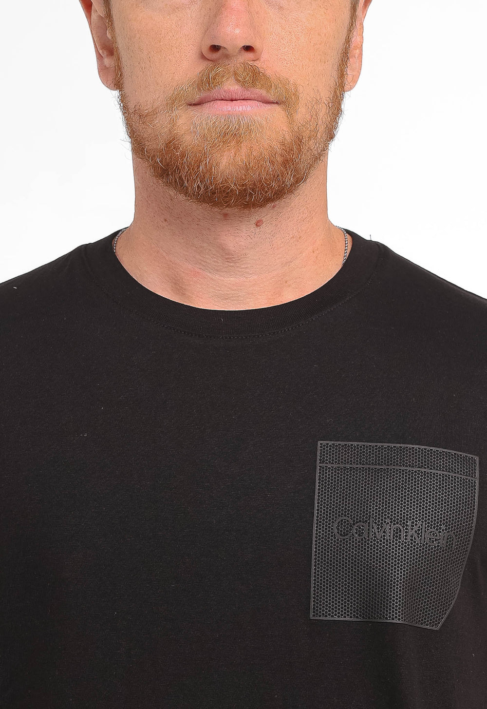 Camiseta Calvin Klein Jeans Logo Peito Emborrachado - Henri Store