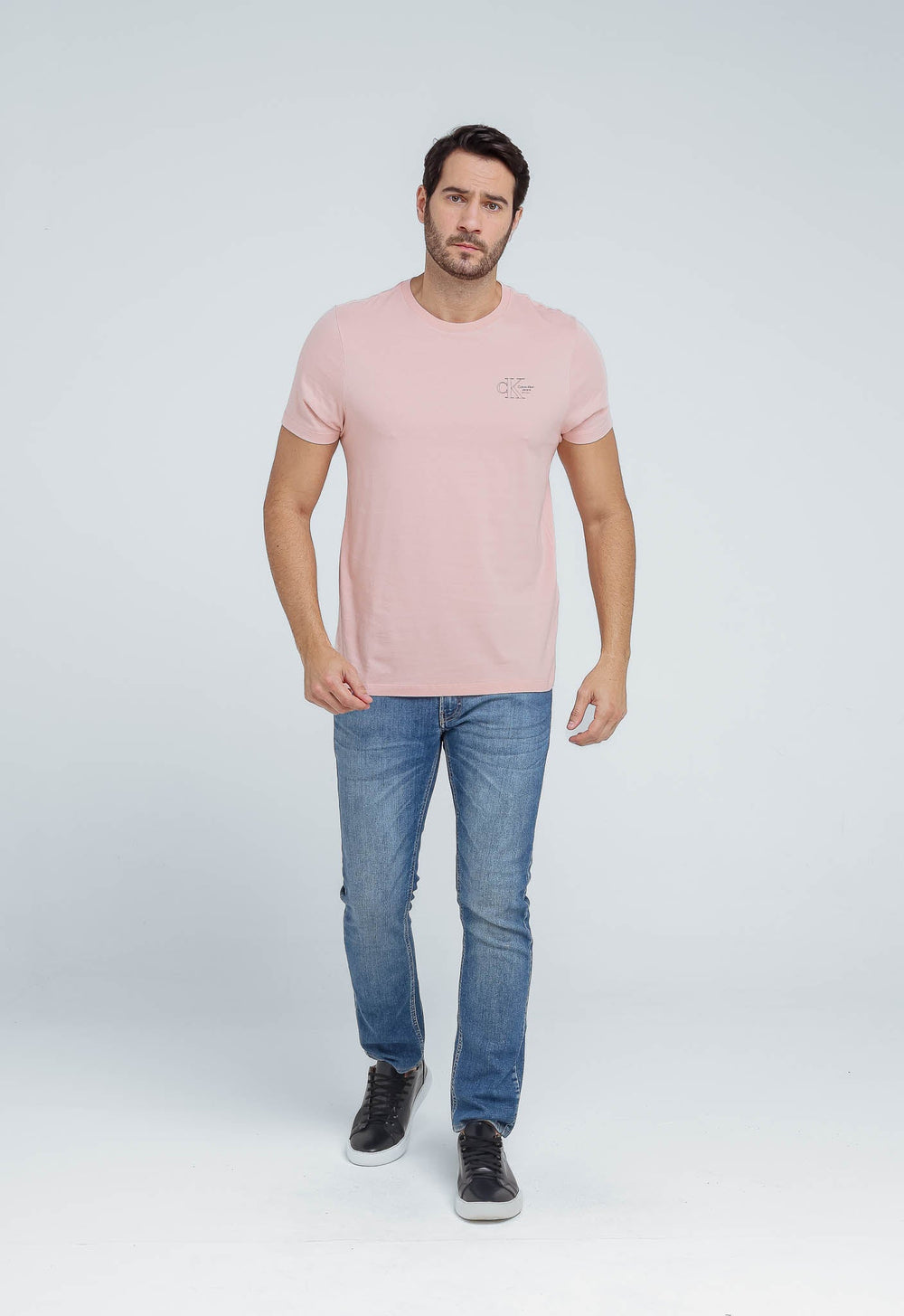 Camiseta Calvin Klein Jeans Logo Peito - Live - Henri Store