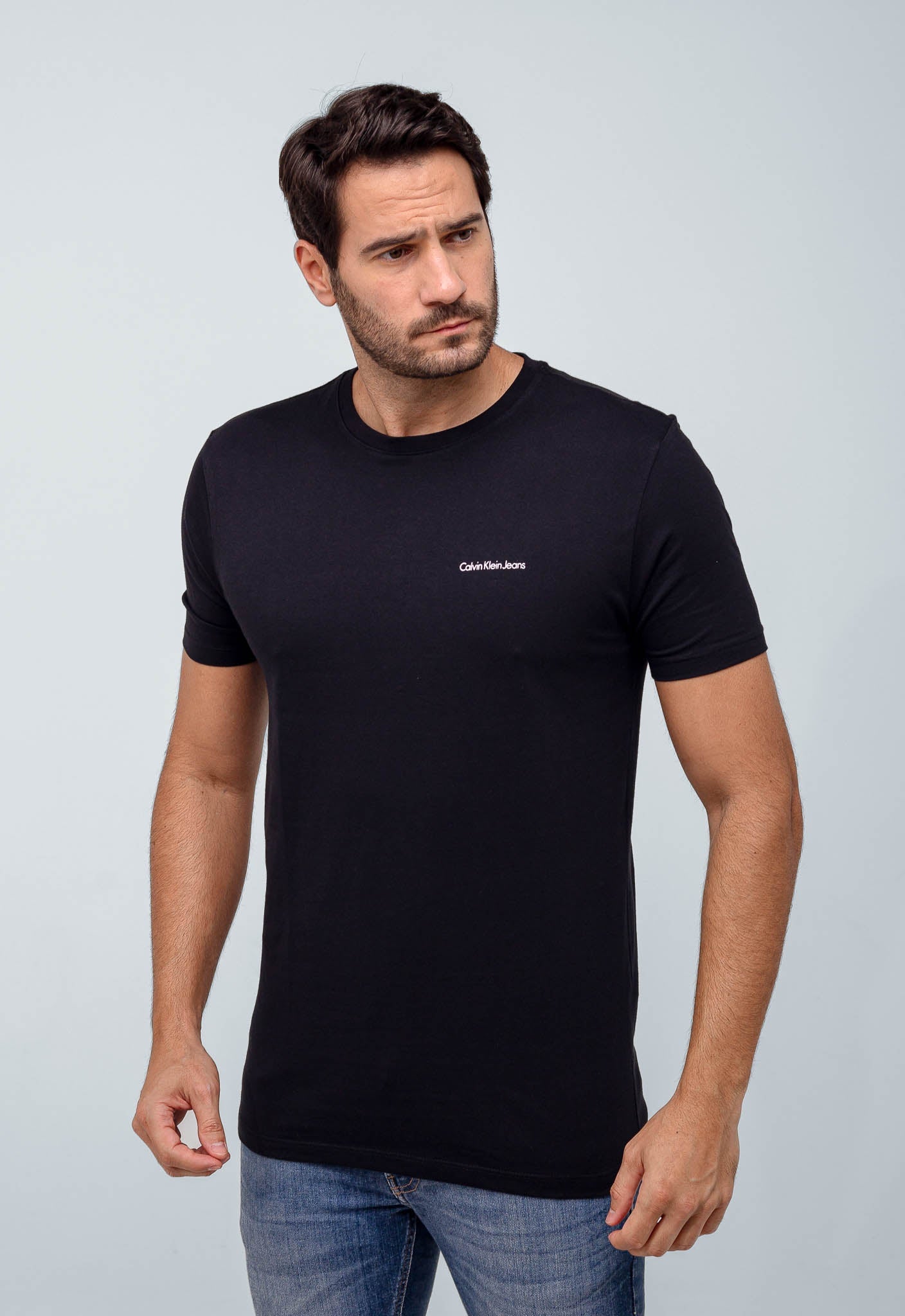 Camiseta Calvin Klein Jeans Logo Peito - LIVE - Henri Store