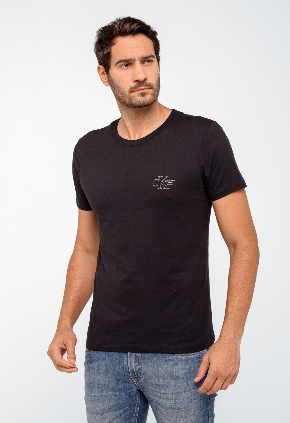 Camiseta Calvin Klein Jeans Logo Peito - Live - Henri Store