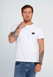 Camiseta Calvin Klein Jeans Logo Peito Quadrada - Sale - Henri Store