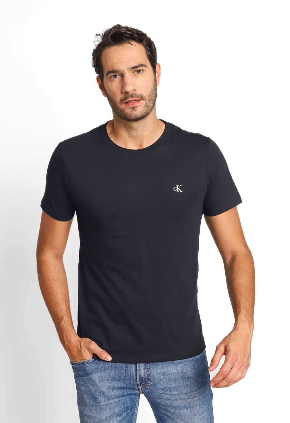 Camiseta Calvin Klein Jeans Logo Peito - Sale - Henri Store