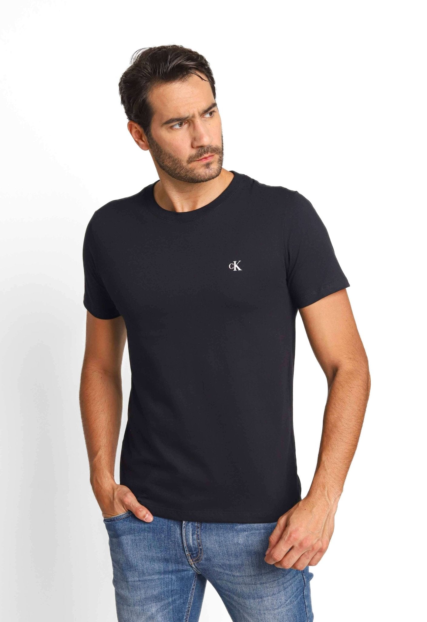 Camiseta Calvin Klein Jeans Logo Peito - Sale - Henri Store