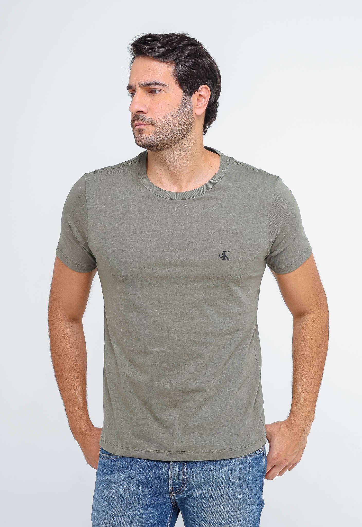 Camiseta Calvin Klein Jeans Logo Peito - Sale - Henri Store