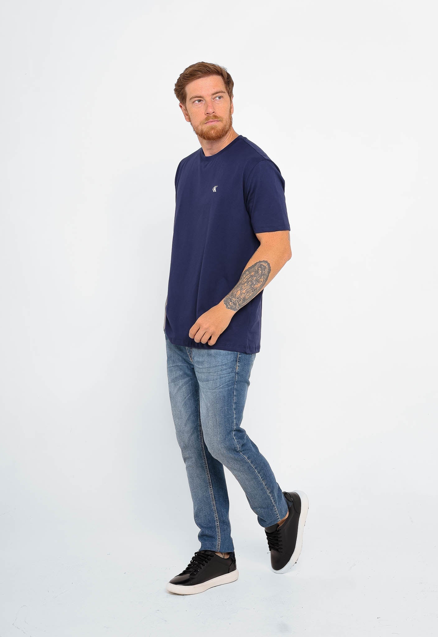 Camiseta Calvin Klein Jeans Logo Peito - Sale - Henri Store