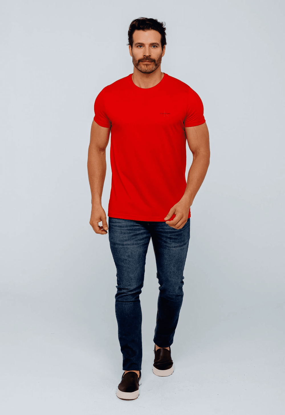 Camiseta Calvin Klein Jeans Logo Peito - Henri Store