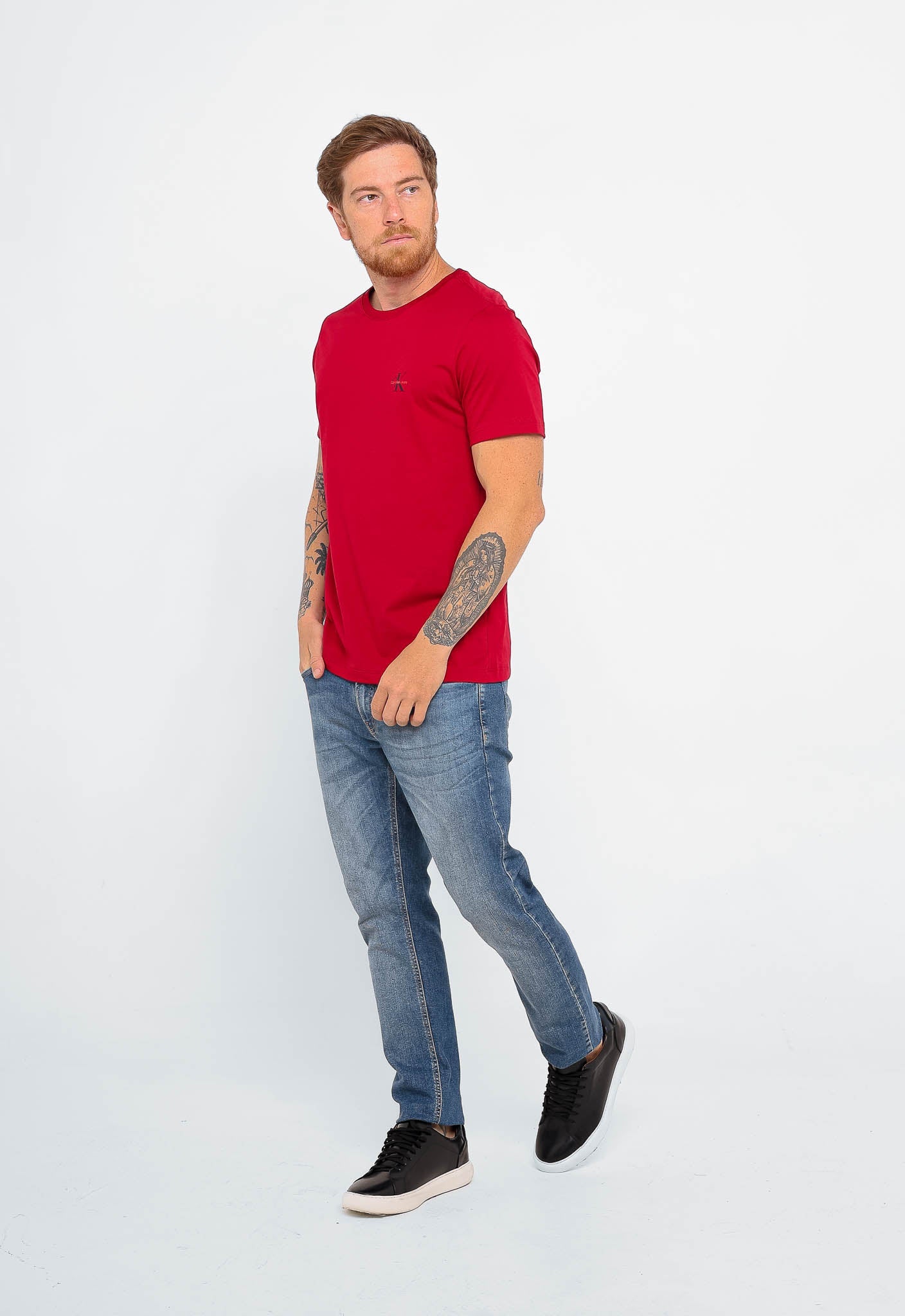 Camiseta Calvin Klein Jeans Logo Peito - Henri Store