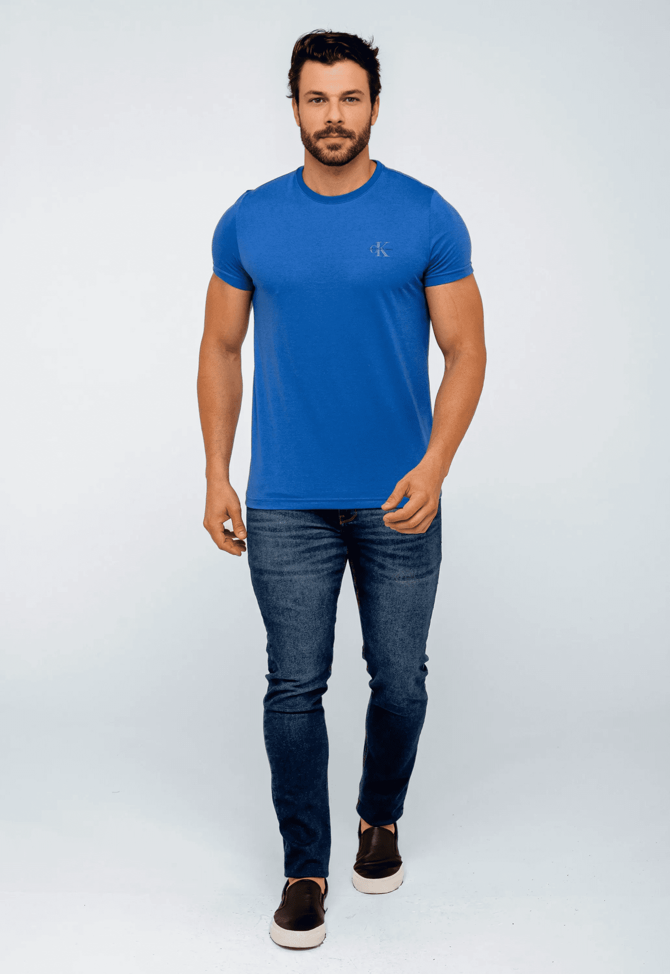 Camiseta Calvin Klein Jeans Logo Peito - Henri Store