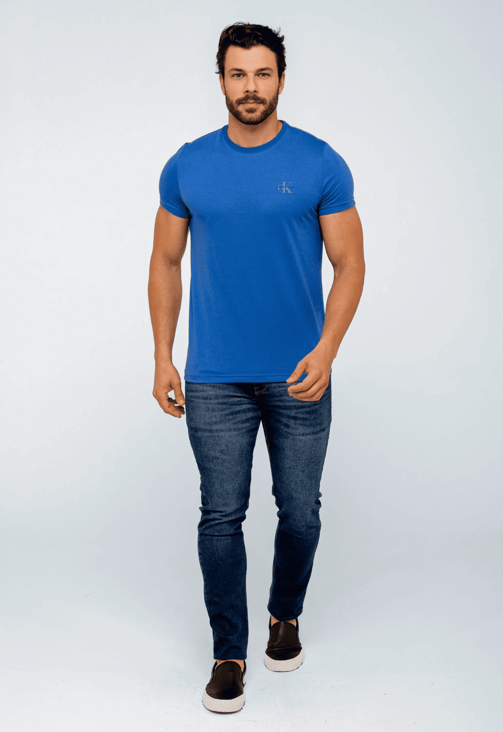 Camiseta Calvin Klein Jeans Logo Peito - Henri Store
