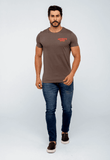 Camiseta Calvin Klein Jeans Regular Fit Embossed Peito - Henri Store