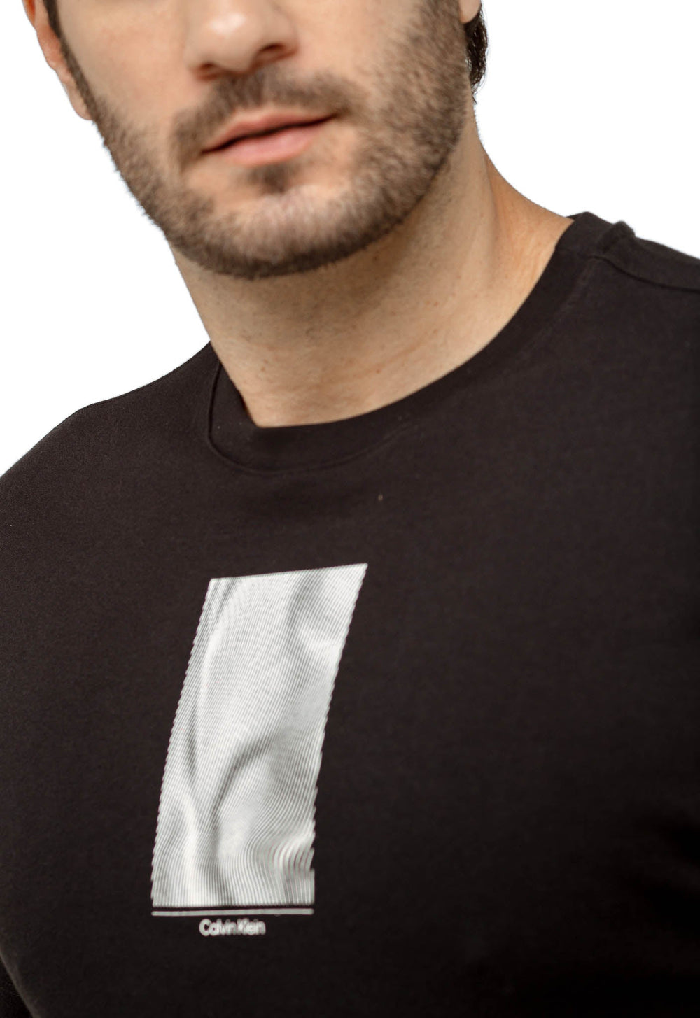 Camiseta Calvin Klein Lines Suedine - Henri Store