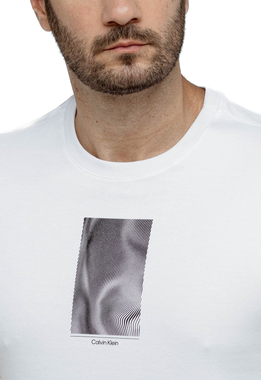 Camiseta Calvin Klein Lines Suedine - Henri Store