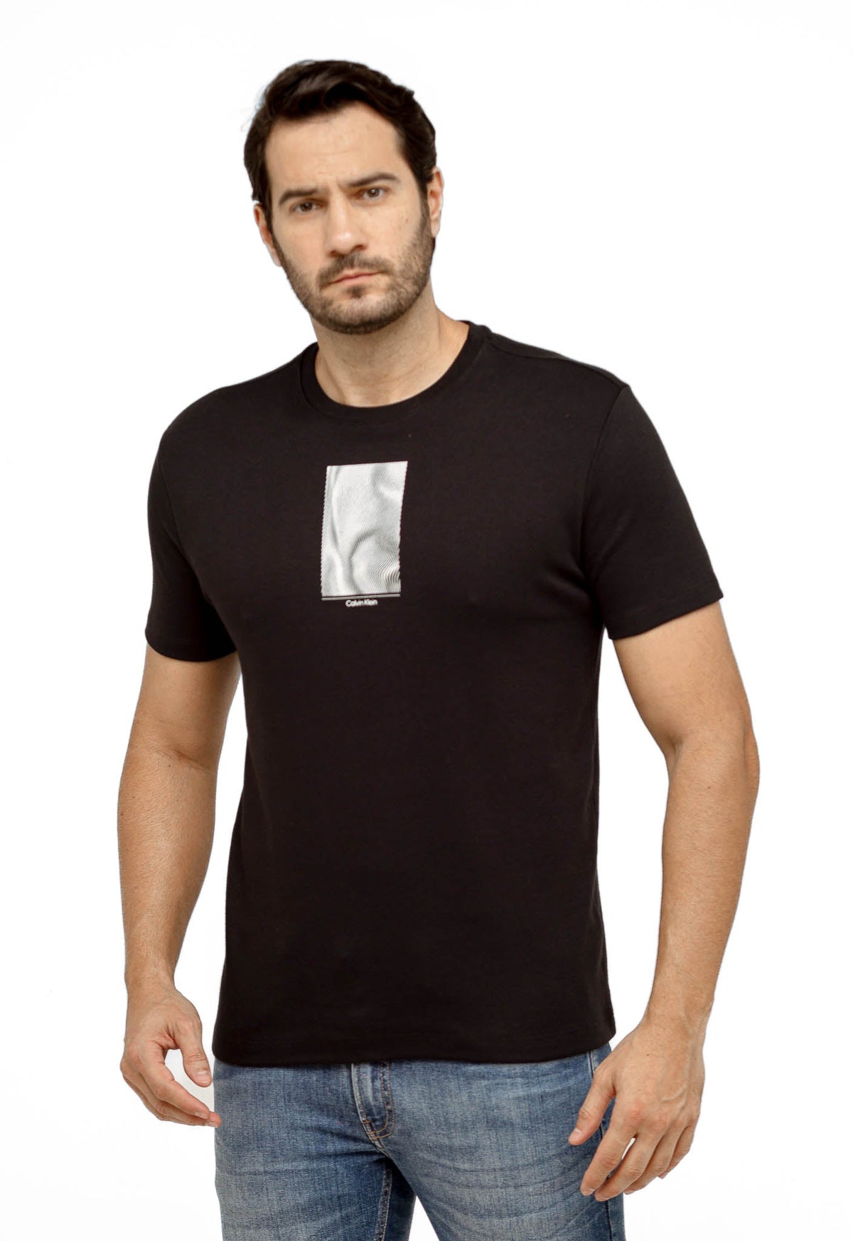 Camiseta Calvin Klein Lines Suedine - Henri Store