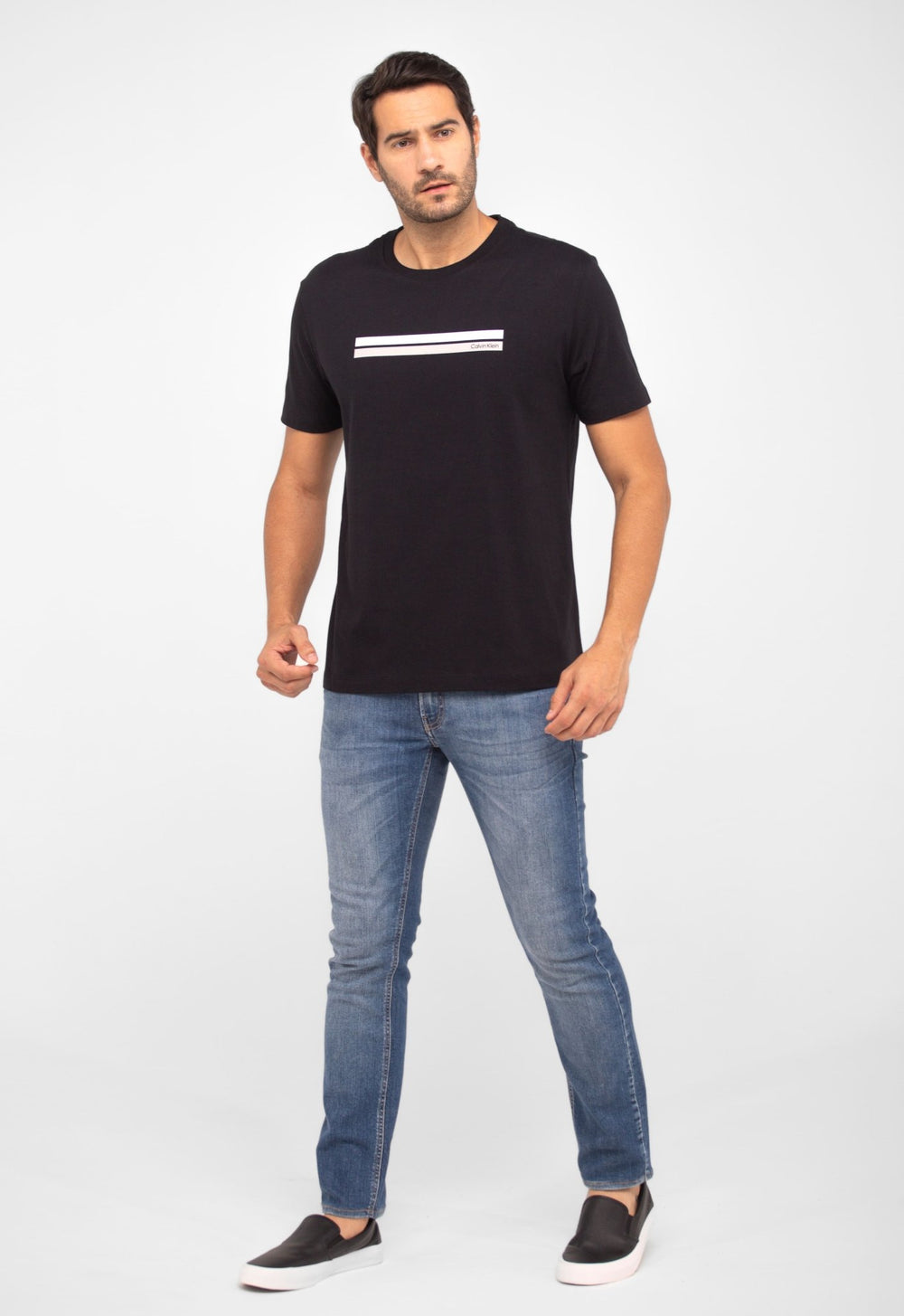 Camiseta Calvin Klein Listras - Henri Store