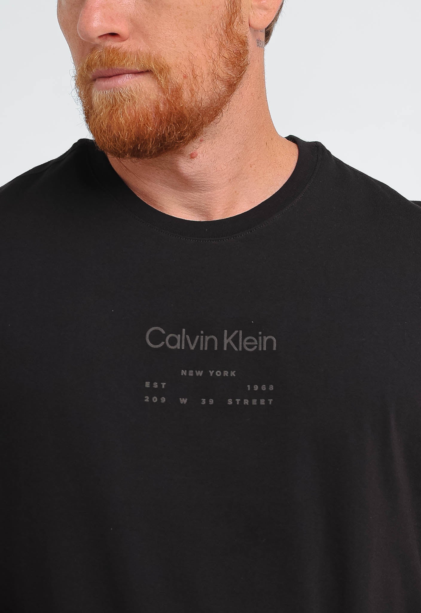 Camiseta Calvin Klein Logo Address - Henri Store