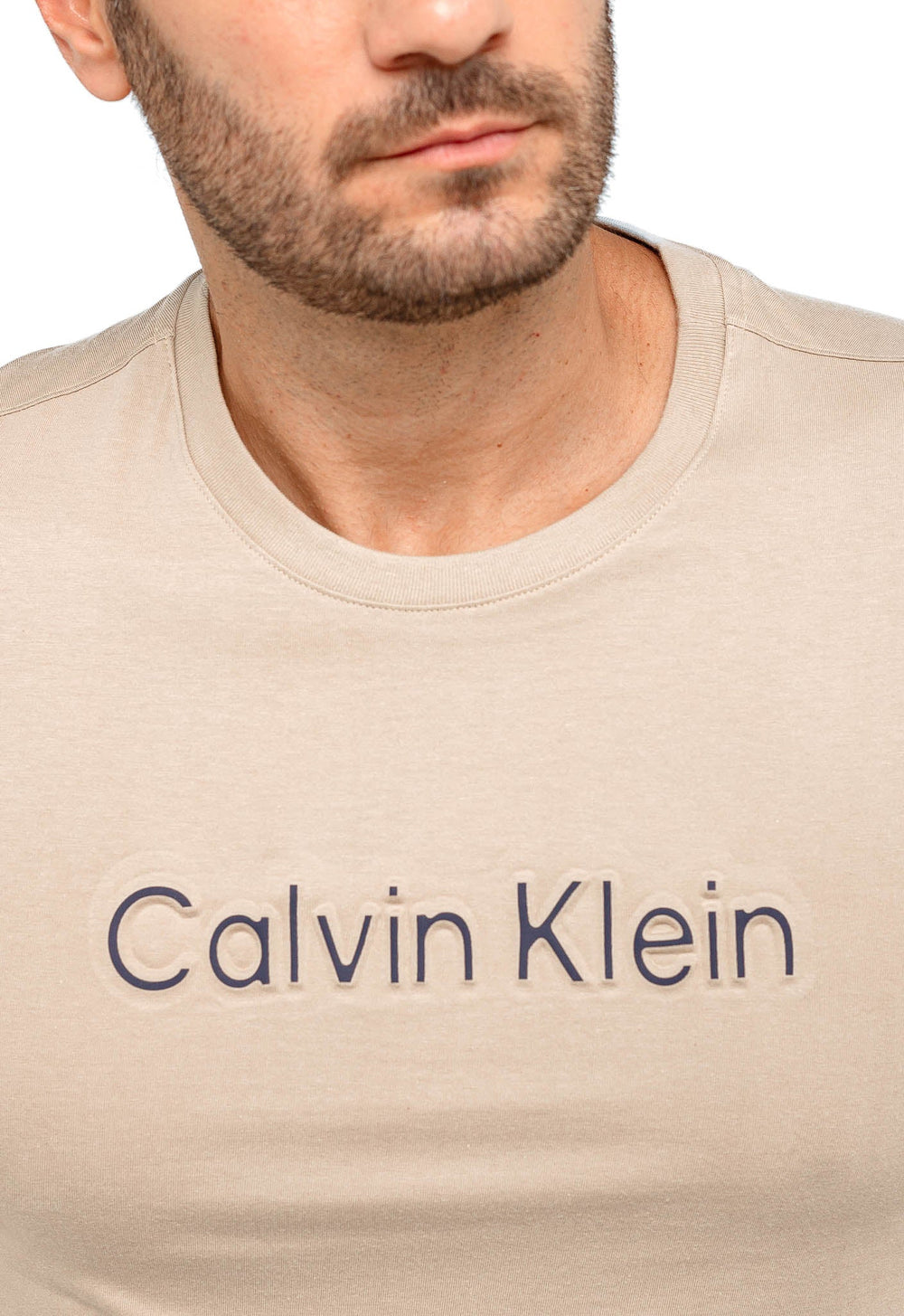 Camiseta Calvin Klein Logo Alto Relevo - Henri Store