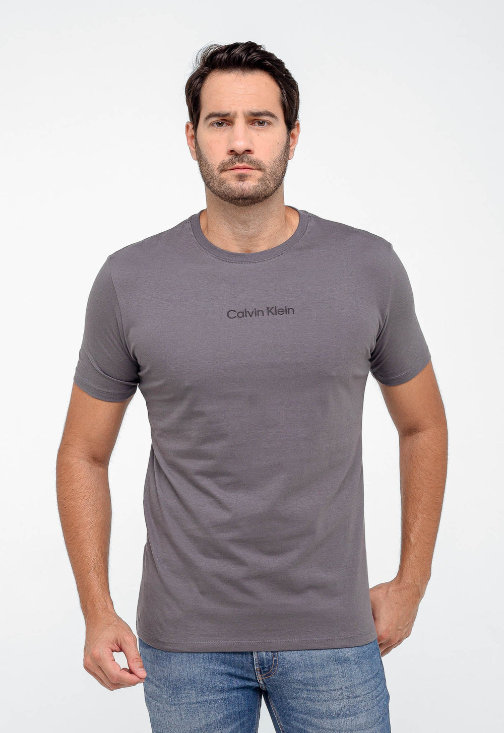 Camiseta Calvin Klein Logo Alto Relevo - Henri Store