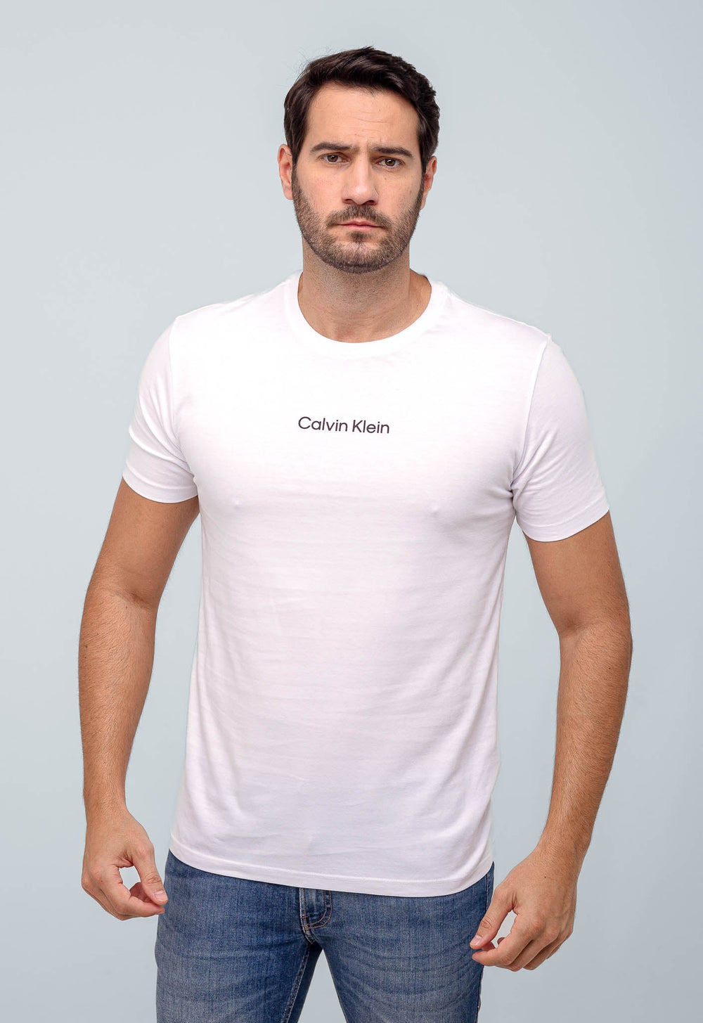 Camiseta Calvin Klein Logo Alto Relevo - Henri Store