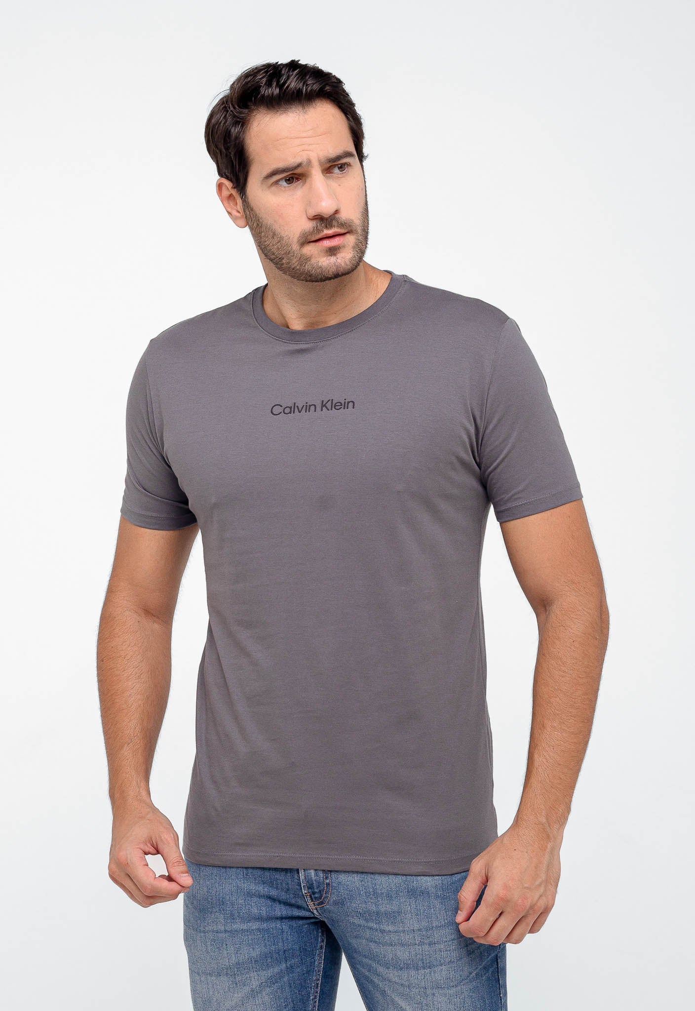 Camiseta Calvin Klein Logo Alto Relevo - Henri Store