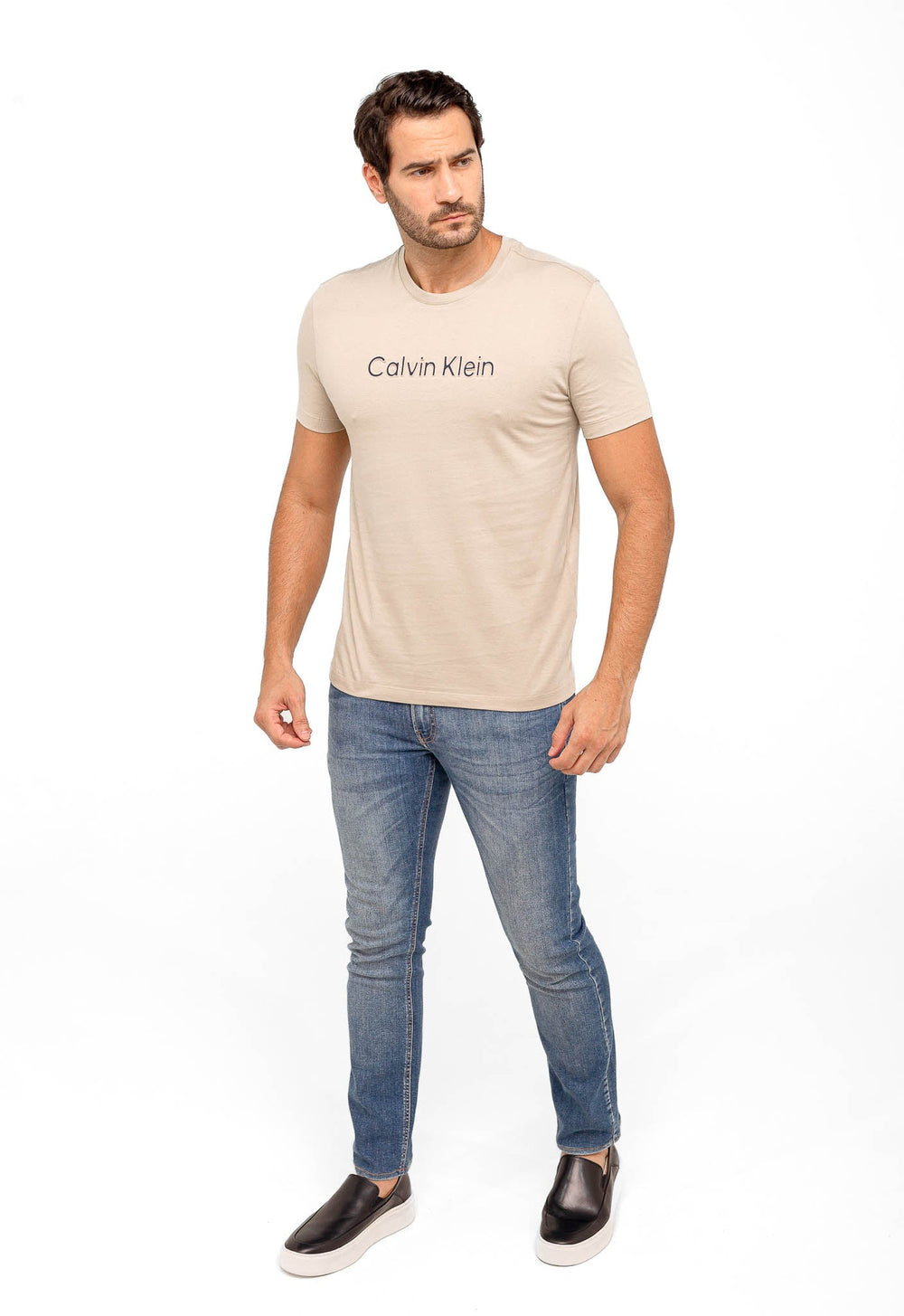 Camiseta Calvin Klein Logo Alto Relevo - Henri Store