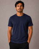 Camiseta Calvin Klein Logo Central Bordado - Henri Store