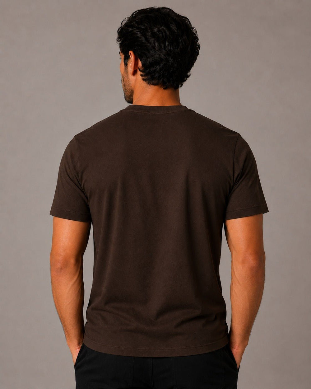 Camiseta Calvin Klein Logo Central Bordado - Henri Store