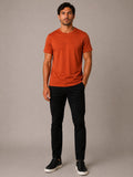 Camiseta Calvin Klein Logo Central Bordado - Henri Store