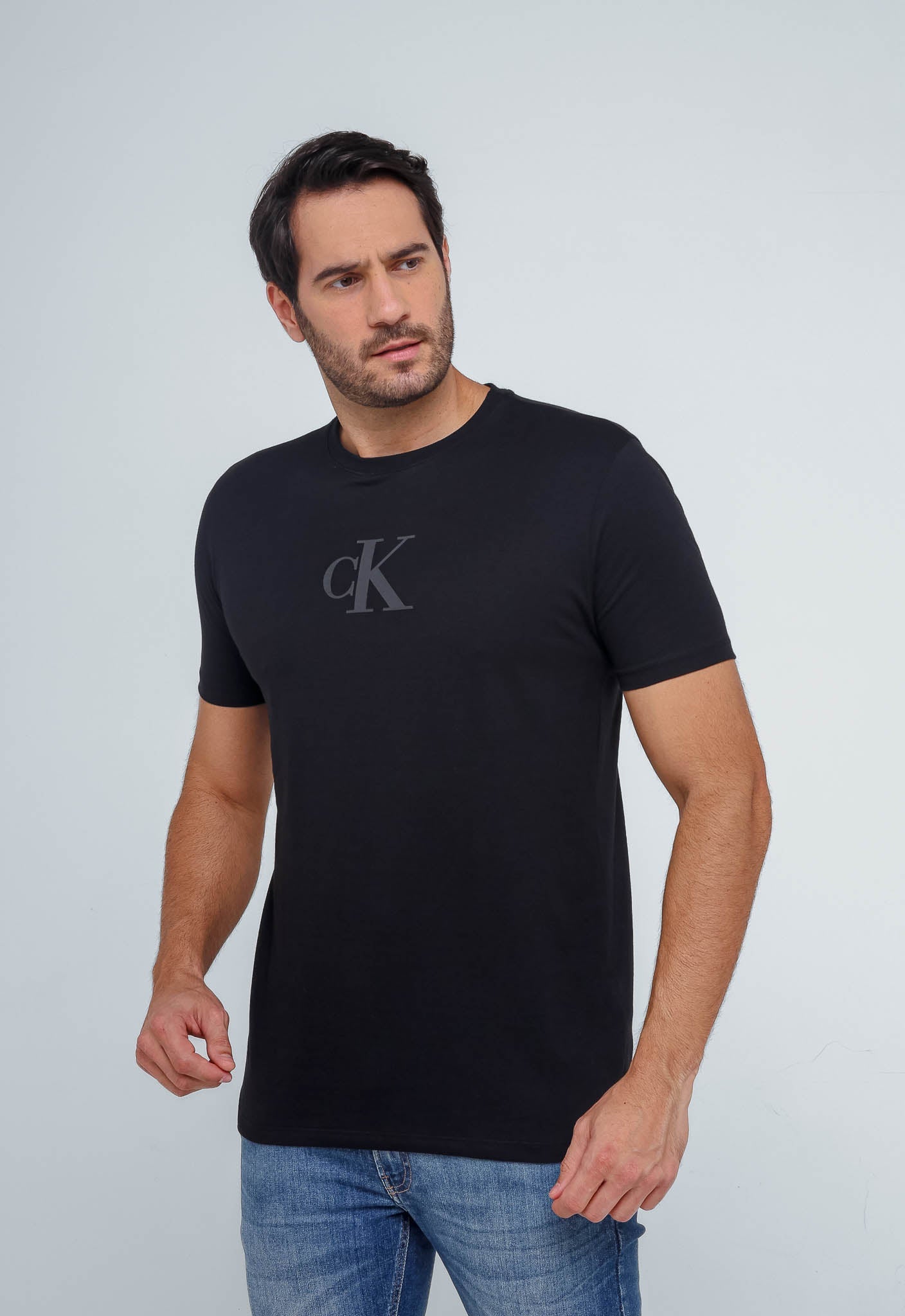 Camiseta Calvin Klein Logo Central CK - LIVE - Henri Store
