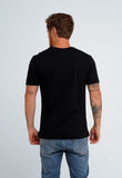 Camiseta Calvin Klein Logo Central Emborrachado - Henri Store