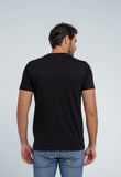 Camiseta Calvin Klein Logo Central Emborrachado - Henri Store