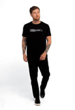 Camiseta Calvin Klein Logo Central Emborrachado - Henri Store